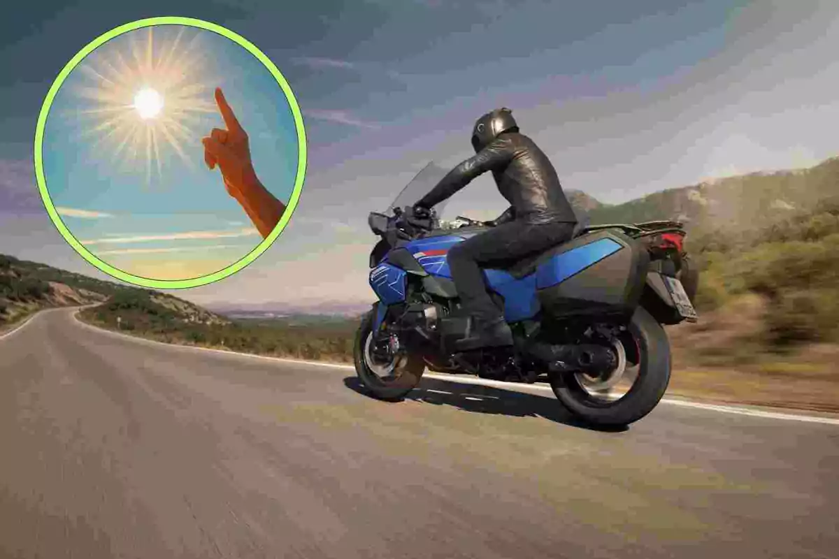 Conducir motos en verano requiere de equipamiento especial