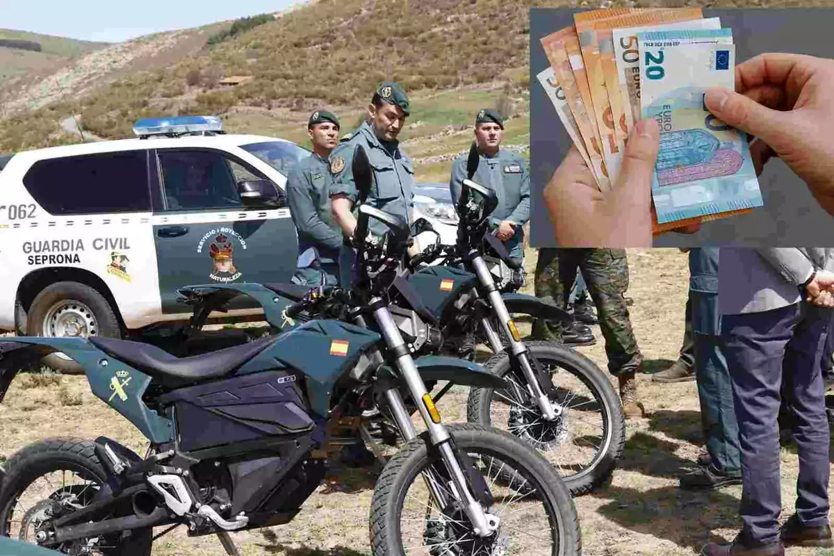 Las motos eléctricas Zero FX son vehículo del SEPRONA