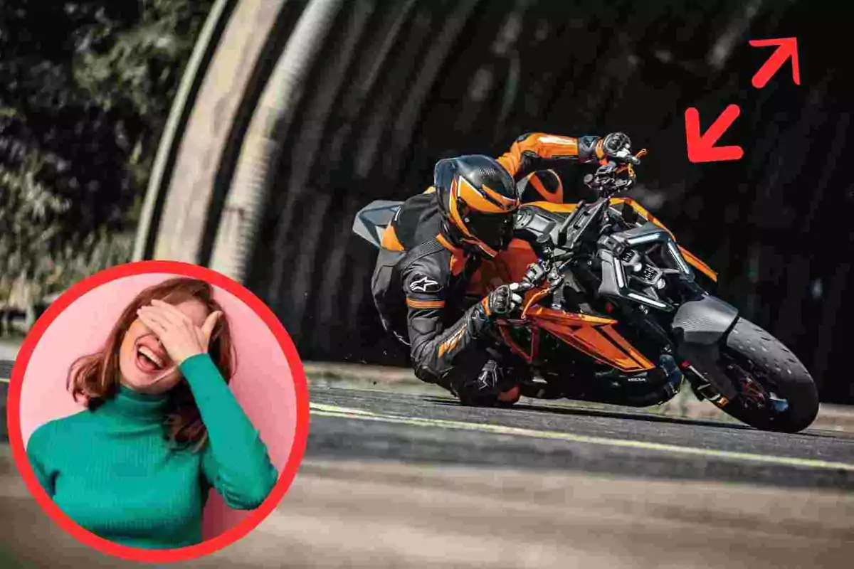 El efecto giroscópico cuando conduces una moto