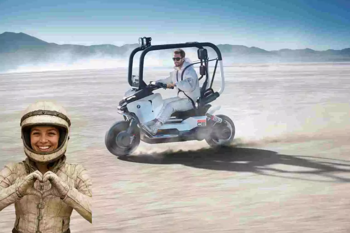 El prototipo de scooter eléctrico BMW Vision EC