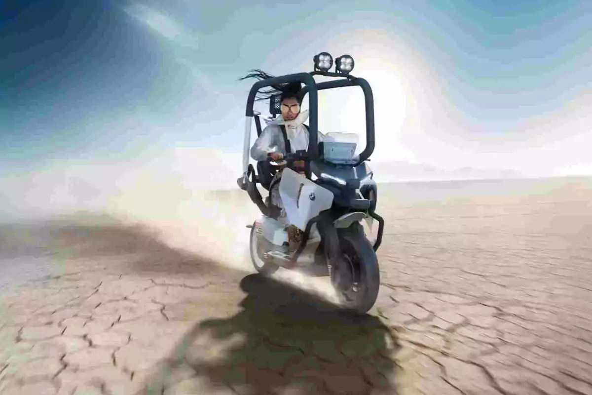 El prototipo de scooter eléctrico BMW Vision EC El prototipo de scooter eléctrico BMW Vision EC