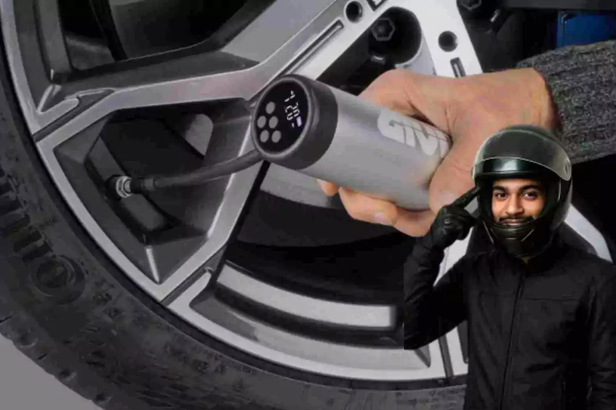 GIVI presents the rechargeable S502 compressor