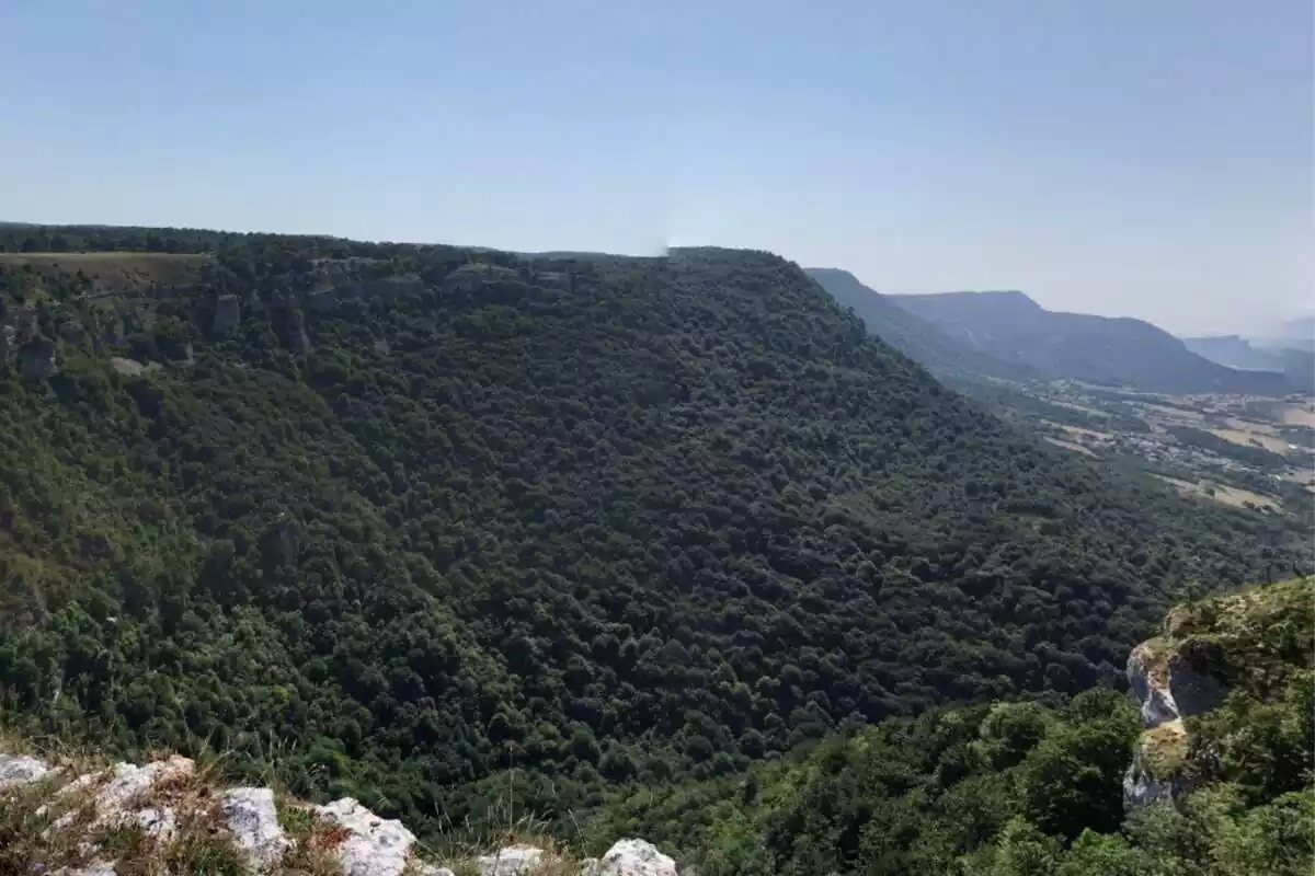 Balcón de Pilatos, en la SIerra de Urbasa en Navarra Balcón de Pilatos, en la SIerra de Urbasa en Navarra