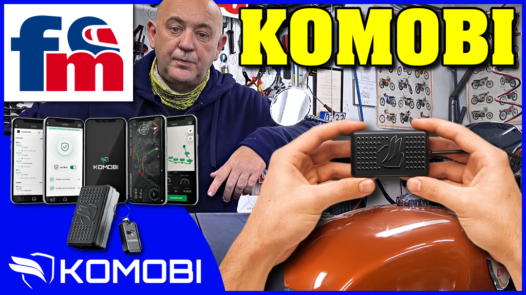 Vídeo] Komobi Moto: Probamos el localizador GPS Premium con