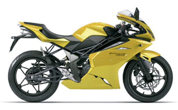 sportbike 125cc yellow
