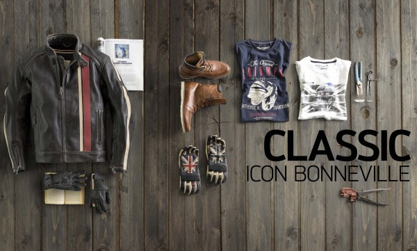 Icon Bonneville, la colección de ropa más retro de Triumph