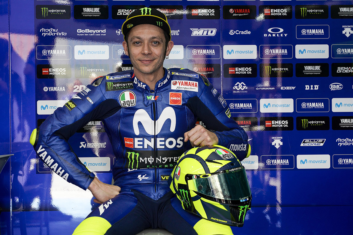 Casco Valentino Rossi: presentado su nuevo AGV para MotoGP 2018