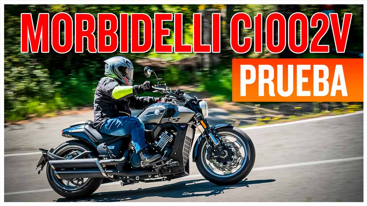 (Vídeo) Primera prueba de la moto custom Morbidelli C1002V