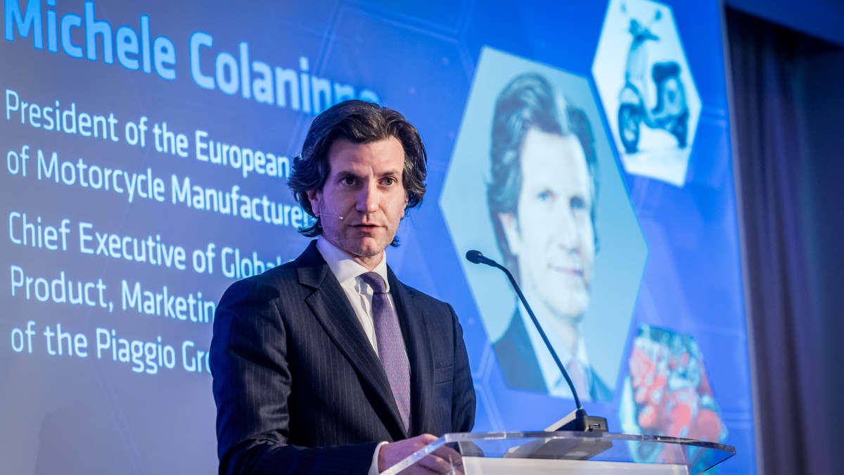 Michele Colaninno, CEO del Grupo Piaggio, es reelegido como presidente de ACEM