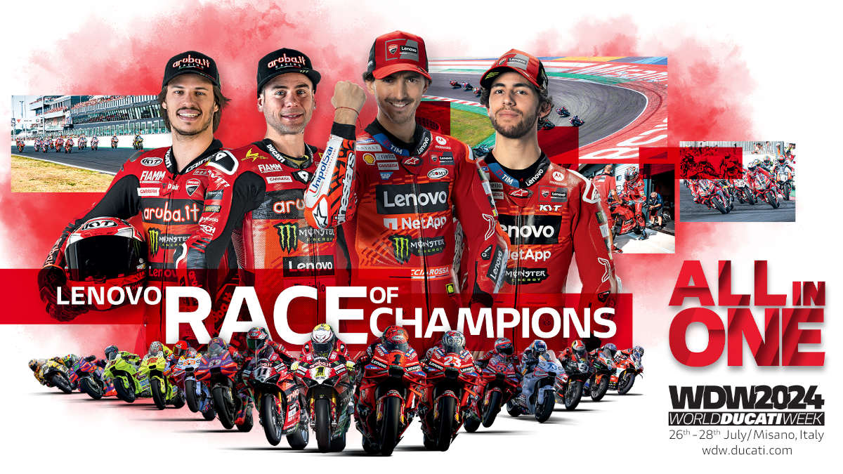 World Ducati Week 2024: el circuito de Misano se teñirá de rojo para celebrar la fiesta de Ducati