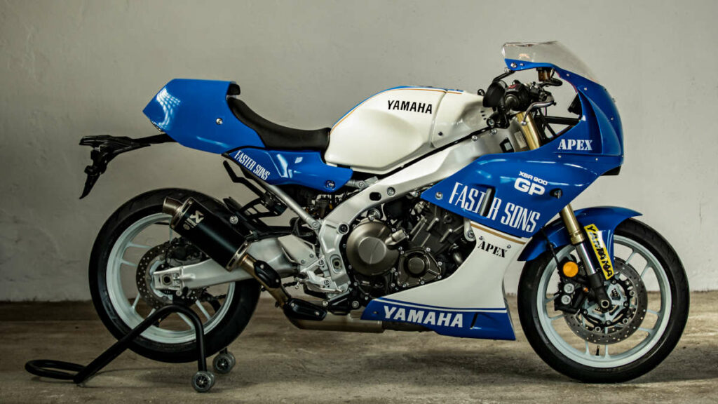 Yamaha XSR900 GP Yard Built Back to the Paddock