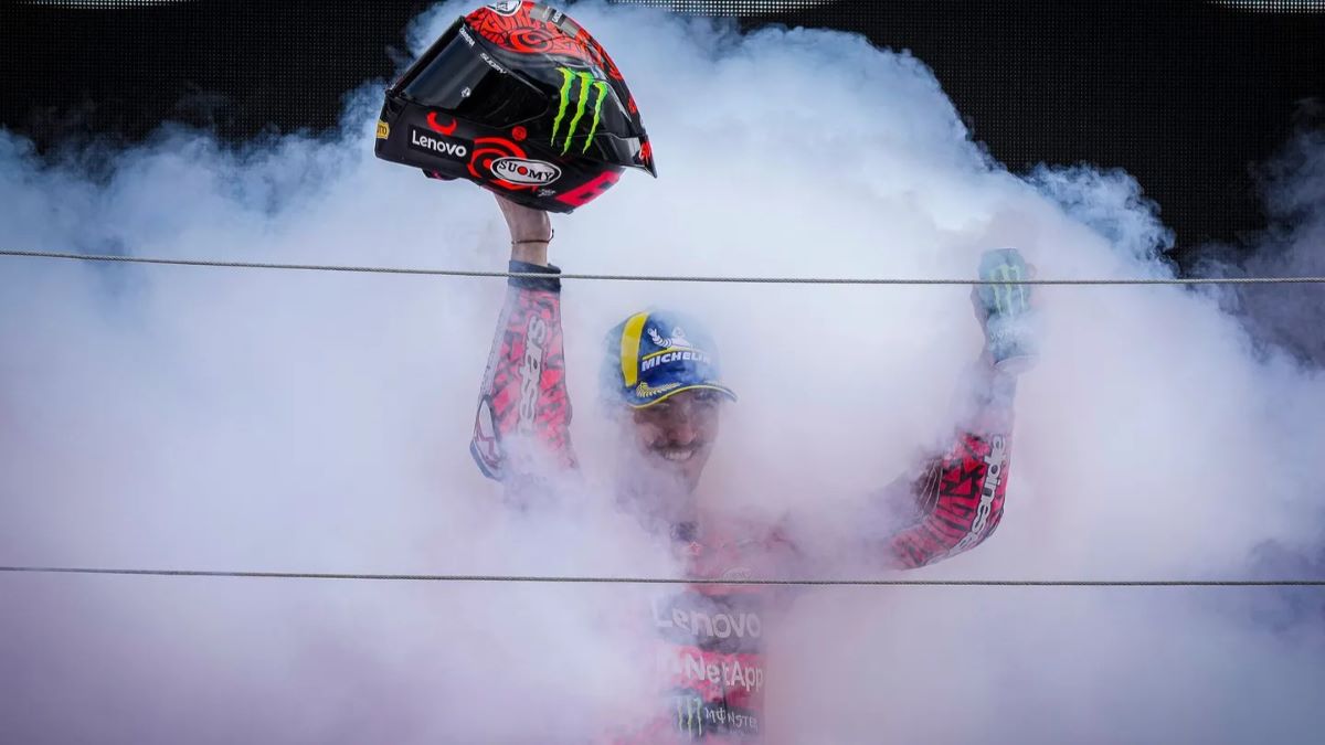 MotoGP Assen 2024: Pecco Bagnaia toca el cielo